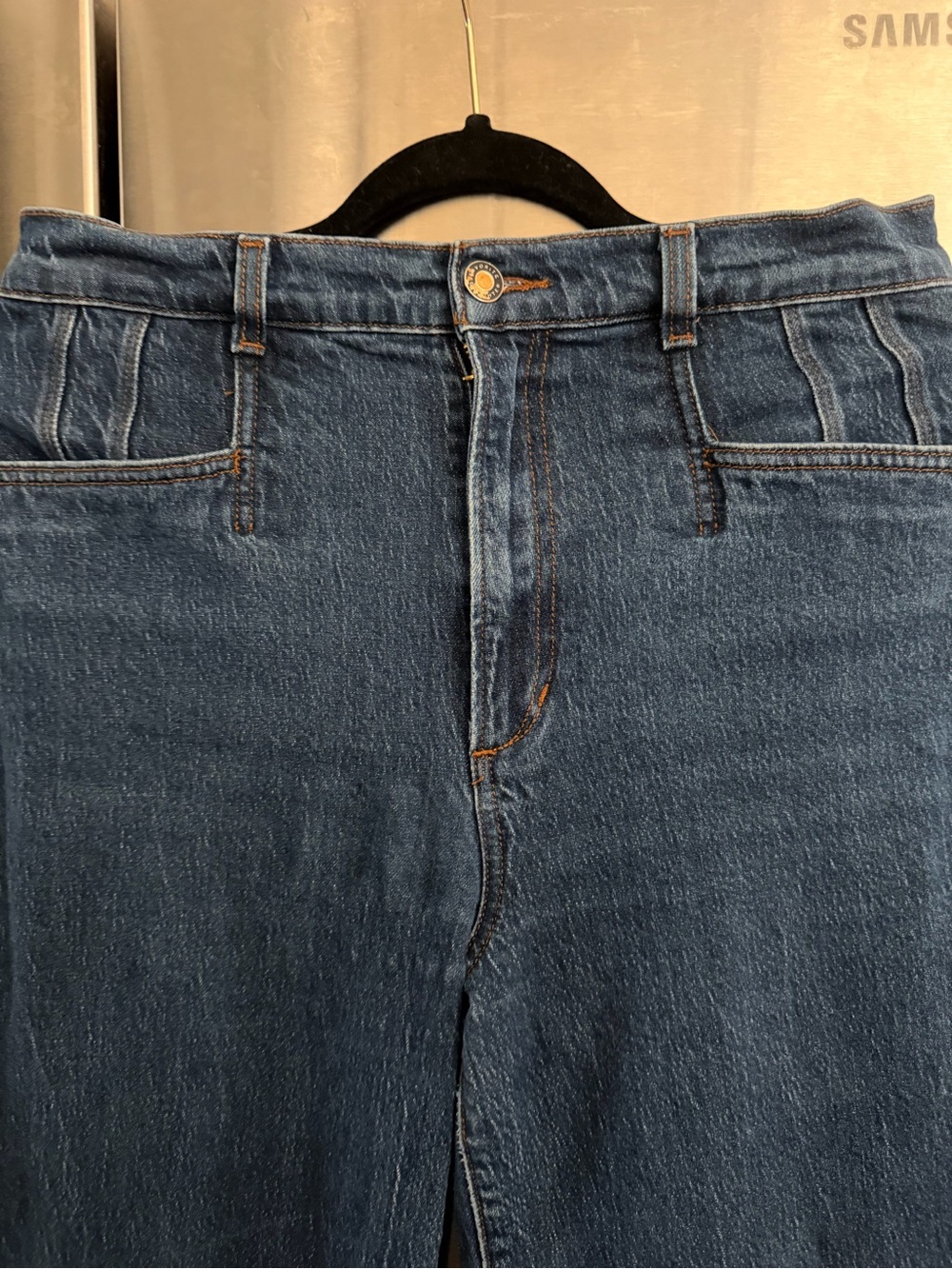 Favorite Daughter Indigo High-Rise Straight Jeans
